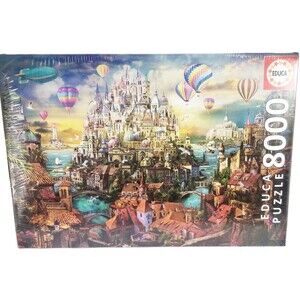 Educa Dreamtown 8000 Piece Jigsaw Puzzle Factory Sealed
